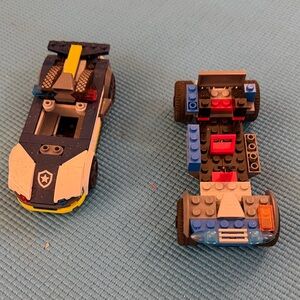 LEGO Blue and White Sports Car Duo